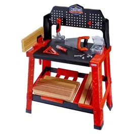 Little Tikes - Kit de Construction Créatif - Établi de Bricolage Jouet pour Enfant à partir de 3 ans - Développe Dextérité et Imagination