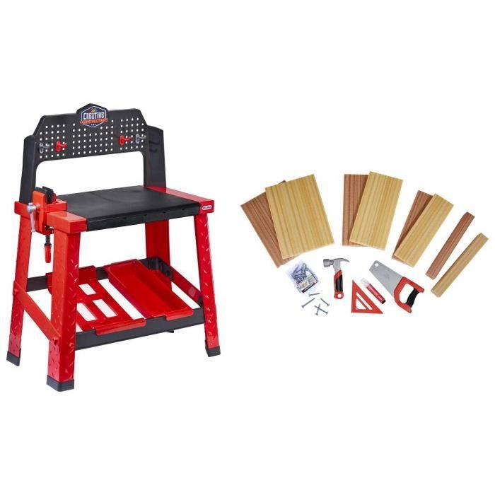 Little Tikes Kit de Construction Créatif - Établi de Construction Little Tikes Kit de Construction Créatif - Établi de Construction
