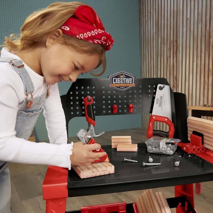 Little Tikes Kit de Construction Créatif - Établi de Construction Little Tikes Kit de Construction Créatif - Établi de Construction