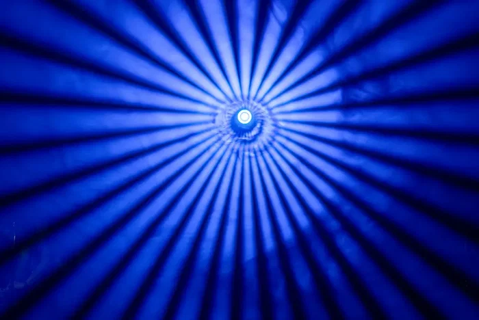 ALGAMLIGHT Tête Mobile Spot LED 60W avec Anneau LED - Projecteur Scène Effets Lumineux