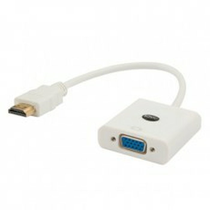 Savio Adaptateur HDMI vers VGA CL-27B Blanc Savio Adaptateur HDMI vers VGA CL-27B Blanc