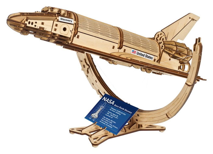 Ugears Maquette en bois Space Shuttle Discovery NASA Ugears Maquette en bois Space Shuttle Discovery NASA