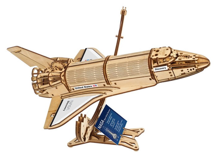 Ugears Maquette en bois Space Shuttle Discovery NASA Ugears Maquette en bois Space Shuttle Discovery NASA