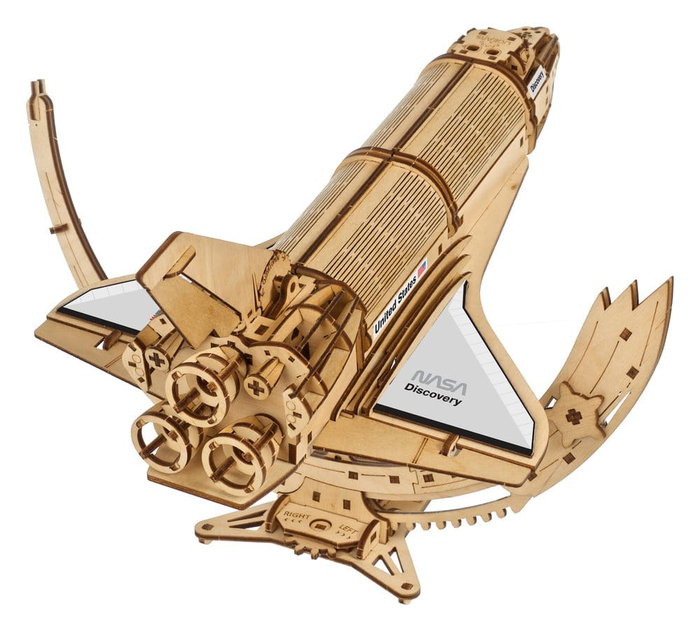 Ugears Maquette en bois Space Shuttle Discovery NASA Ugears Maquette en bois Space Shuttle Discovery NASA