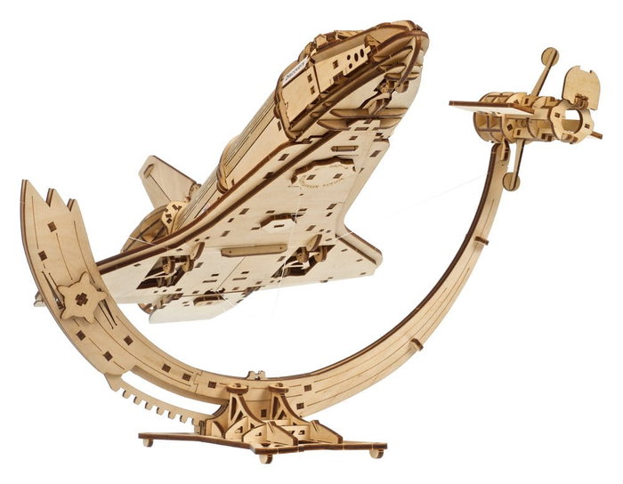 Ugears Maquette en bois Space Shuttle Discovery NASA Ugears Maquette en bois Space Shuttle Discovery NASA