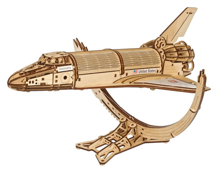 Ugears Maquette en bois Space Shuttle Discovery NASA Ugears Maquette en bois Space Shuttle Discovery NASA