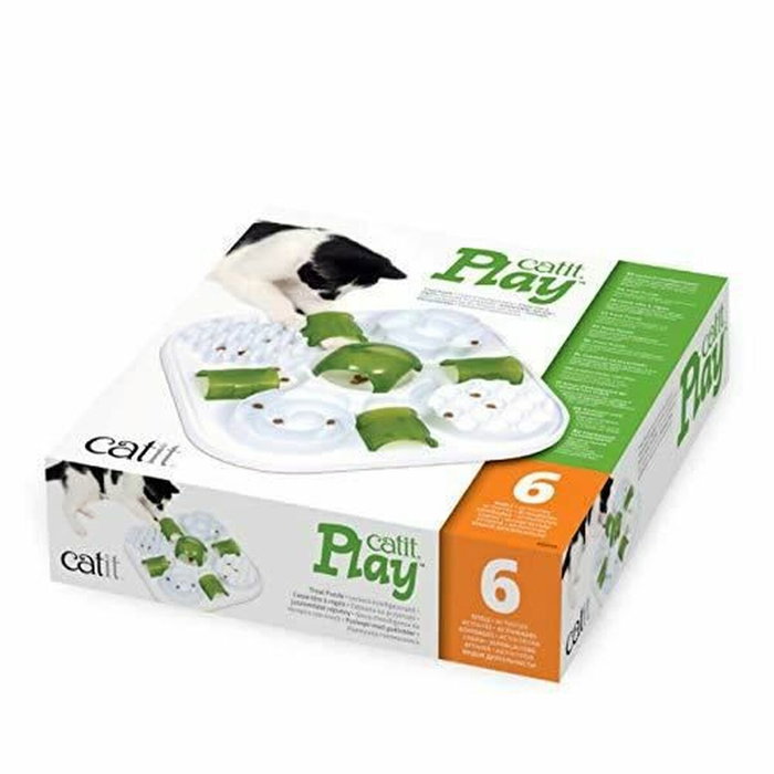 Catit Play Treat Puzzle Vert