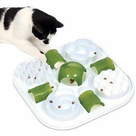 Catit Play Treat Puzzle Vert