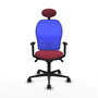 Chaise de Bureau avec Appui-tête Jorquera Piqueras y Crespo 1D036N1 Bordeaux