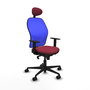 Chaise de Bureau avec Appui-tête Jorquera Piqueras y Crespo 1D036N1 Bordeaux
