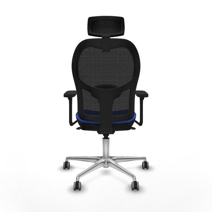 Piqueras y Crespo Chaise de Bureau avec Appui-tête Jorquera 3D086G2 Bleu