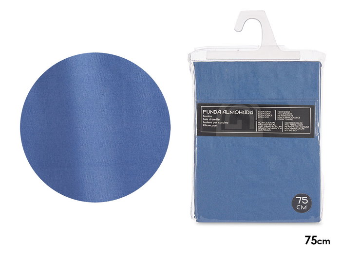 Giftdecor Housse de Coussin 70 x 45 cm Bleu 100% Polyester (Set de 24) Giftdecor Housse de Coussin 70 x 45 cm Bleu 100% Polyester (Set de 24)