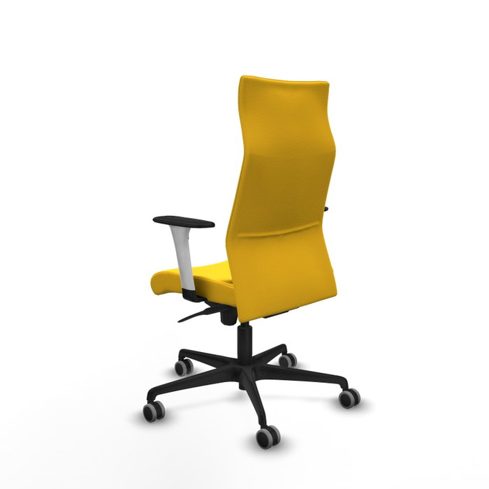 Piqueras Y Crespo Fauteuil Albacete Jaune avec Mécanisme Synchrone et Bras ByN Piqueras Y Crespo Fauteuil Albacete Jaune avec Mécanisme Synchrone et Bras ByN