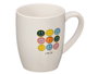 VESSIA Taza Porcelana Smile 350ml Blanco-Multicolor