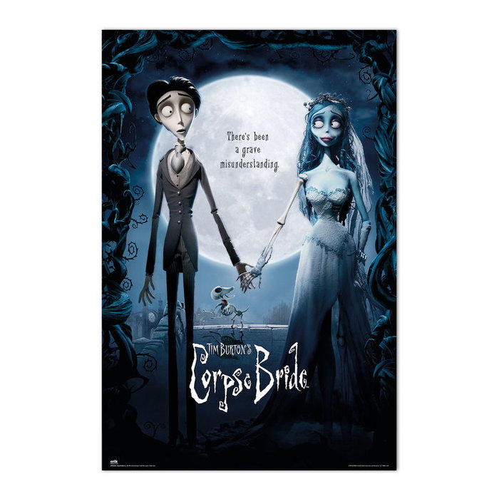 ERIK Poster La Novia Cadaver 91,5x61 cm - Impression Haute Qualité Papier Brillant 150 g/m² ERIK Poster La Novia Cadaver 91,5x61 cm - Impression Haute Qualité Papier Brillant 150 g/m²