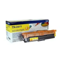 Brother TN-241 Toner Jaune pour Imprimantes Laser (DCP-9020CDW, HL-3140CW, HL-3150CDW, HL-3170CDW, MFC-9140CDN, MFC-9330CDW, MFC-9340CDW) - Environ 1400 Pages