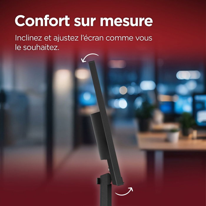 Lenovo L24-4e 68C2KAC1EU Noir 23,8 pouces Full HD IPS