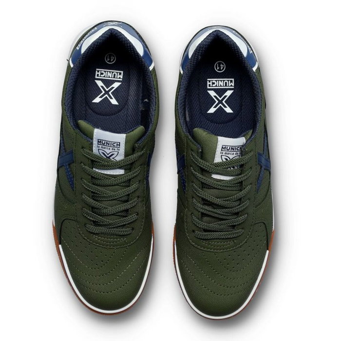 Chaussures de Futsal pour Adultes Munich G-3 445 Olive M Chaussures de Futsal pour Adultes Munich G-3 445 Olive M