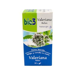BIE 3 Bie3 Valeriana Relax Naturcaps 80 gélules – Complément alimentaire à base de racine de valériane