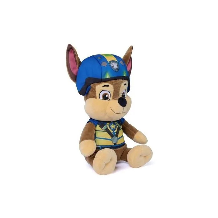 Paw Patrol Peluche 25 cm Chase - La Pat' Patrouille Le Film Mission Dino Paw Patrol Peluche 25 cm Chase - La Pat' Patrouille Le Film Mission Dino