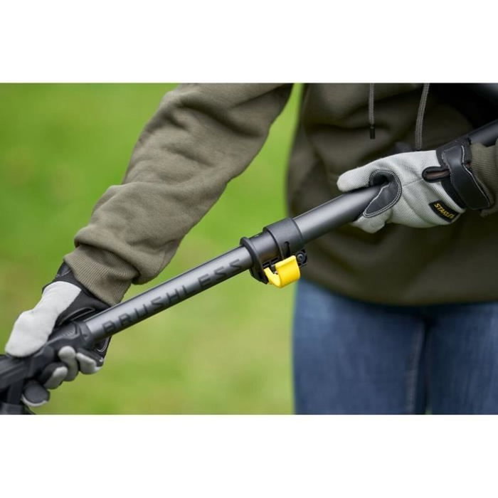 Stanley Fatmax Coupe-bordure Brushless 18V avec batterie 4Ah et chargeur