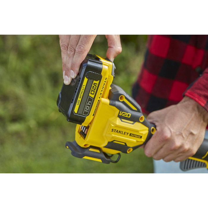 Stanley Fatmax Coupe-bordure Brushless 18V avec batterie 4Ah et chargeur