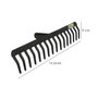 WOLFPACK LINEA PROFESIONAL Rastrillo agricole sans manche 16 pointes 5 mm