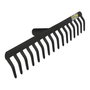 WOLFPACK LINEA PROFESIONAL Rastrillo agricole sans manche 16 pointes 5 mm