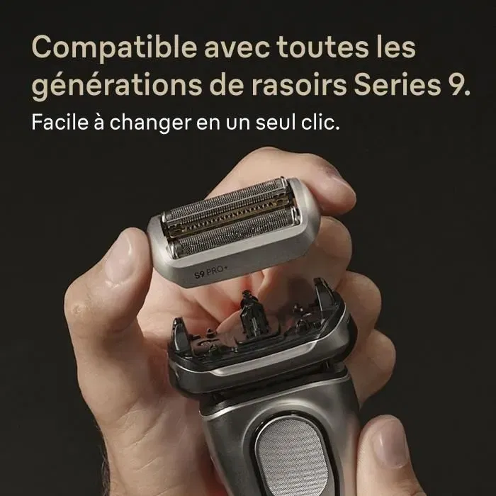 Braun Series 9 - Tête de rasoir et tondeuse de précision - 4 éléments de coupe - Fabriqué en Allemagne