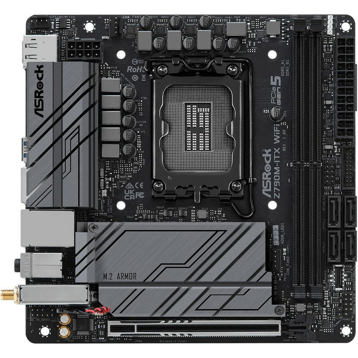 Carte Mère ASRock Z790M-ITX WiFi LGA 1700 INTEL Z790 Carte Mère ASRock Z790M-ITX WiFi LGA 1700 INTEL Z790