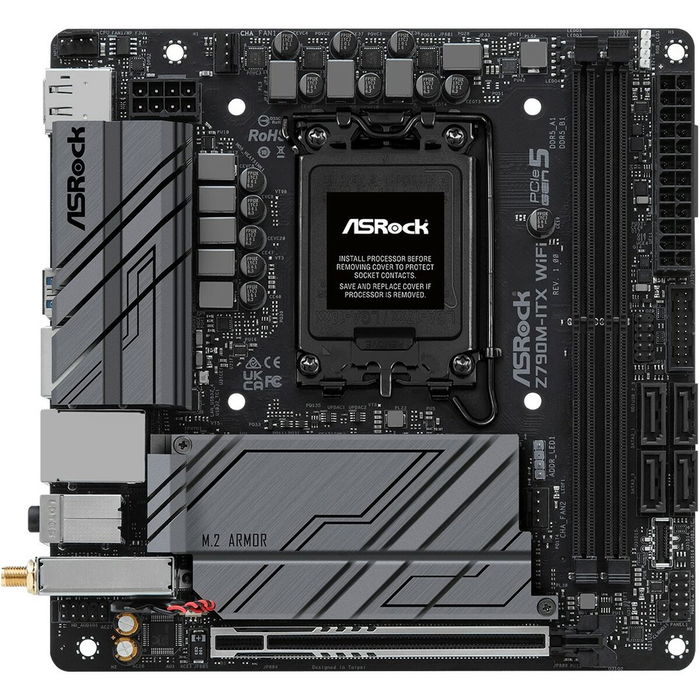 Carte Mère ASRock Z790M-ITX WiFi LGA 1700 INTEL Z790 Carte Mère ASRock Z790M-ITX WiFi LGA 1700 INTEL Z790