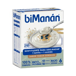 BIMANAN Crème Yaourt et Céréales 6 sachets