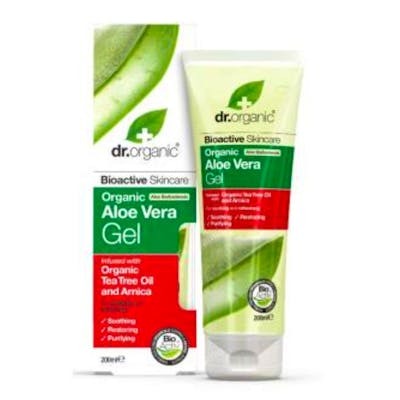 Dr. Organic Gel Aloe Vera, Arbre à Thé et Arnica 200 ml
