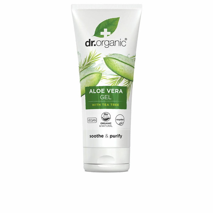 Dr. Organic Gel Aloe Vera, Arbre à Thé et Arnica 200 ml Dr. Organic Gel Aloe Vera, Arbre à Thé et Arnica 200 ml
