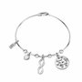 La Petite Story Bracelet Bangle LPS Infinity+Charm-AR Gris