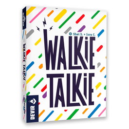 Devir - Jeu de cartes coopératif Walkie Talkie pour 8 ans et plus, en espagnol, jeu de communication rapide et stratégique