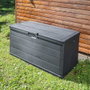 Coffre de jardin IPAE Progarden Aalpha alp22can Anthracite polypropylène 118 x 59 x 57 cm