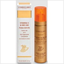 L'ERBOLARIO Vitamine C Oro Crème Anti-âge 50ml