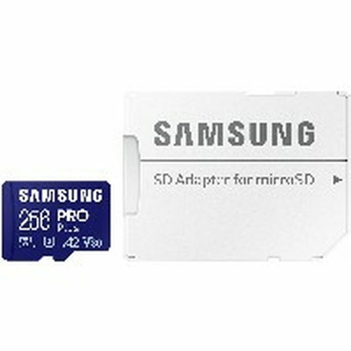 Carte Mémoire Micro SD avec Adaptateur Samsung MicroSDHC PRO Plus 256GB Carte Mémoire Micro SD avec Adaptateur Samsung MicroSDHC PRO Plus 256GB