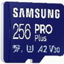 Carte Mémoire Micro SD avec Adaptateur Samsung MicroSDHC PRO Plus 256GB