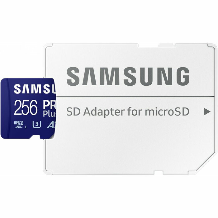 Carte Mémoire Micro SD avec Adaptateur Samsung MicroSDHC PRO Plus 256GB Carte Mémoire Micro SD avec Adaptateur Samsung MicroSDHC PRO Plus 256GB