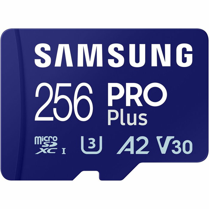 Carte Mémoire Micro SD avec Adaptateur Samsung MicroSDHC PRO Plus 256GB Carte Mémoire Micro SD avec Adaptateur Samsung MicroSDHC PRO Plus 256GB