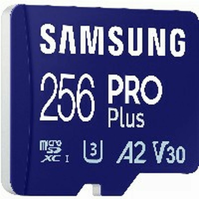 Carte Mémoire Micro SD avec Adaptateur Samsung MicroSDHC PRO Plus 256GB Carte Mémoire Micro SD avec Adaptateur Samsung MicroSDHC PRO Plus 256GB