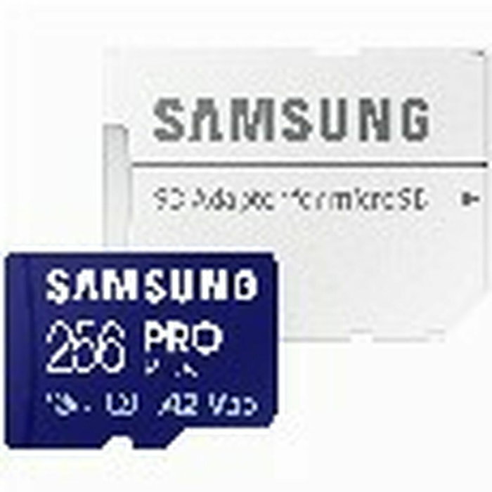 Carte Mémoire Micro SD avec Adaptateur Samsung MicroSDHC PRO Plus 256GB Carte Mémoire Micro SD avec Adaptateur Samsung MicroSDHC PRO Plus 256GB