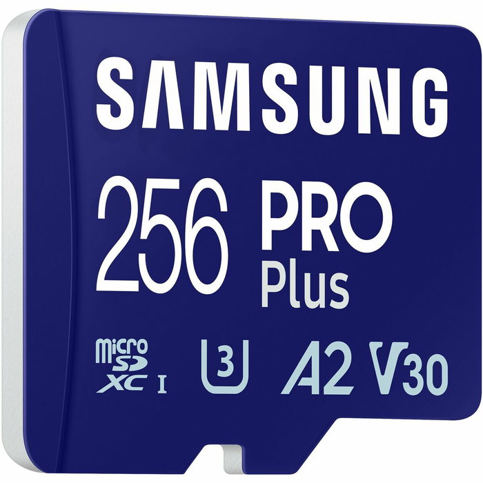 Carte Mémoire Micro SD avec Adaptateur Samsung MicroSDHC PRO Plus 256GB Carte Mémoire Micro SD avec Adaptateur Samsung MicroSDHC PRO Plus 256GB