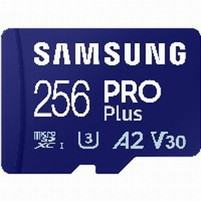 Carte Mémoire Micro SD avec Adaptateur Samsung MicroSDHC PRO Plus 256GB Carte Mémoire Micro SD avec Adaptateur Samsung MicroSDHC PRO Plus 256GB