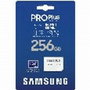 Carte Mémoire Micro SD avec Adaptateur Samsung MicroSDHC PRO Plus 256GB