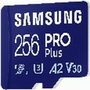 Carte Mémoire Micro SD avec Adaptateur Samsung MicroSDHC PRO Plus 256GB