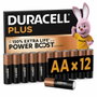 DURACELL Piles Alcalines DPBLR6B12 AA 1,5 V (Pack de 12)