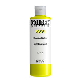 Golden Jaune Fluorescent - Couleurs Acryliques Fluides 237 ml